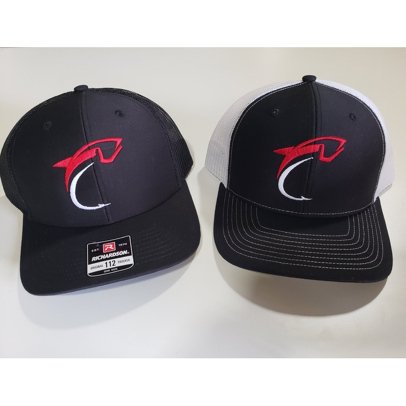 Tackle Depot Caps|BLACK/BLACK|BLACK-WHITE MESH