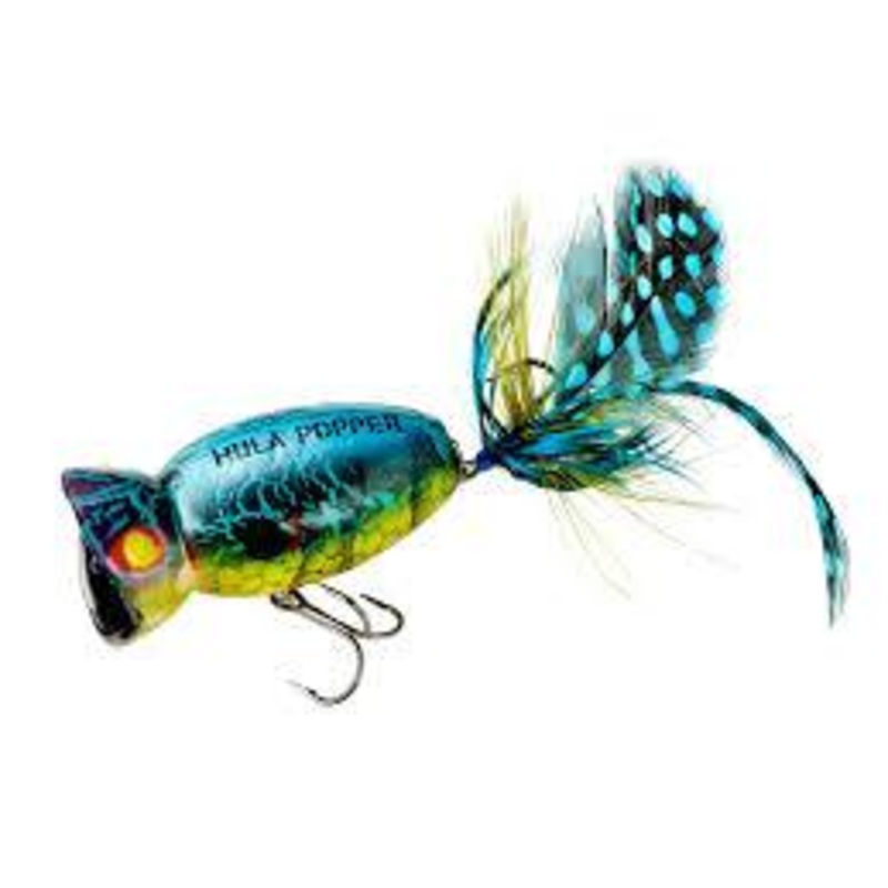 Arbogast Hula Popper 2.0|BLUE KILL|COACH HOG|BLACK DEATH|WHITE ZOMBIE