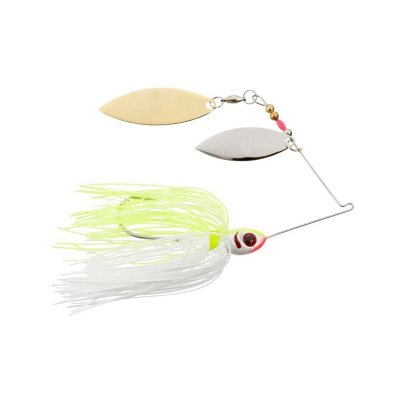 Booyah – Blades Spinnerbaits|CHARTREUSE – GOLD/GOLD|CHARTREUSE PERCH – GOLD/GOLD|SILVER GLIMMER – GOLD/SILVER|SILVER SHAD – SILVER/SILVER|SNOW WHITE – GOLD/SILVER|WHITE CHARTREUSE – SILVER/GOLD|WHITE SILVER SHAD – STN SILVER/GLM|PEARL WHITE SILVER SHAD|PR
