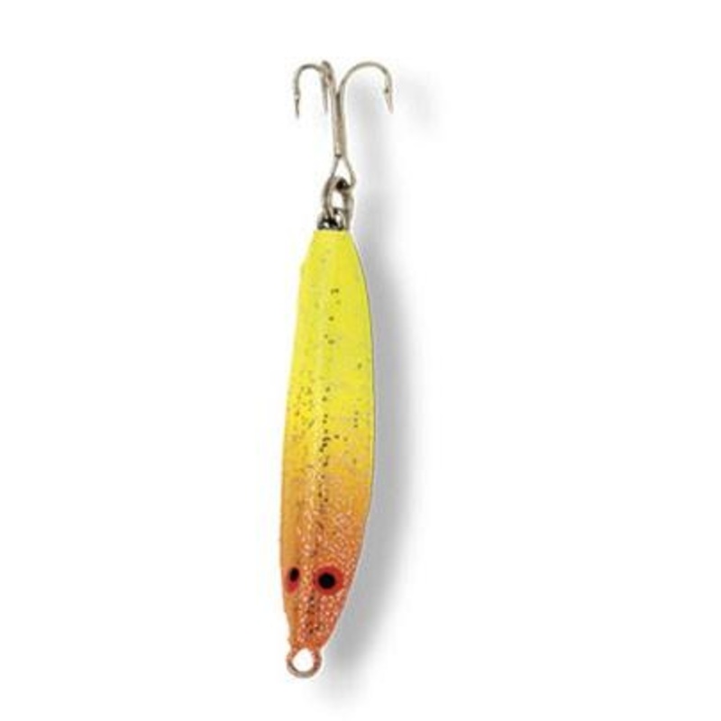 LUCKY STRIKE – SWEDISH RATTLE|FIRETIGER|YELLOW/ORANGE|PEARL FLASH|2″ (1/4oz)