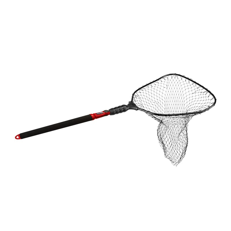 EGO S2 SLIDER FISHING NET|22X23 RUBBER COATED NYLON|22X23 PVC LANDING|19X21 RUBBER COATED NYLON