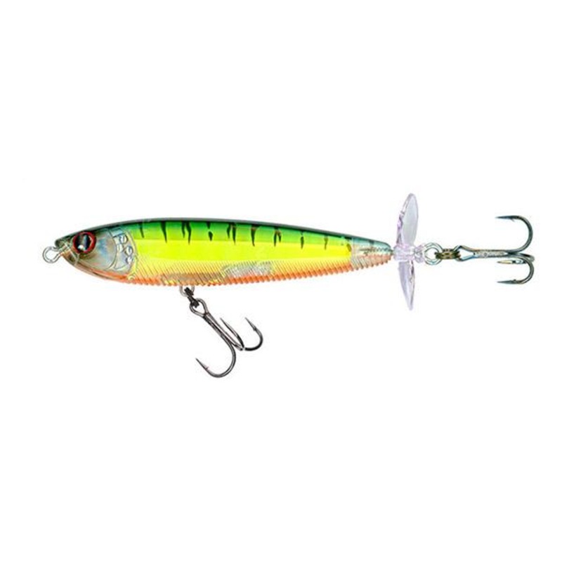 YO-ZURI 3DB PROP BAIT (F)|3 1/2″|PRISM FROG|PRISM FIRETIGER|PRISM CLOWN|BONE|PRISM GOLD BLACK|PRISM SHAD