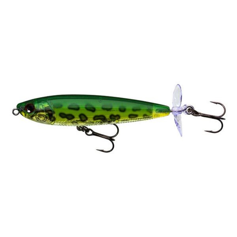 YO-ZURI 3DB PROP BAIT (F)|3 1/2″|PRISM FROG|PRISM FIRETIGER|PRISM CLOWN|BONE|PRISM GOLD BLACK|PRISM SHAD
