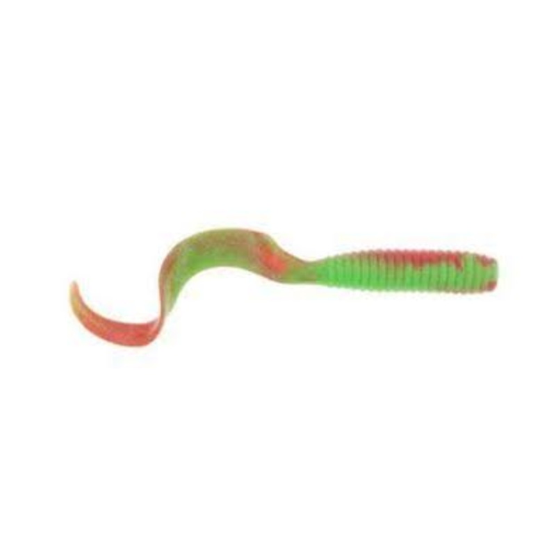 Berkley Gulp Grub|4″|PEARL WHITE|NUCLEAR CHICKEN|DISCO MINNOW|FIRETIGER|White Bling|Salmon Red|Pink Shine