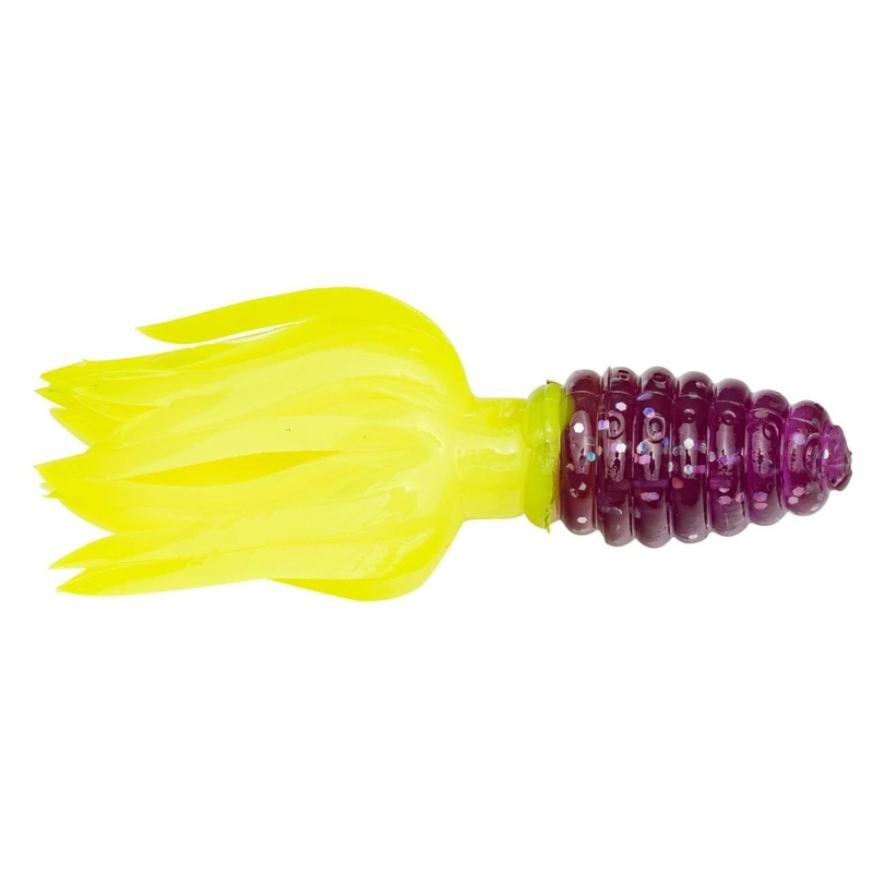 Strike King Mr. Crappie Crappie Thunder Soft Plastic Grub 15 Pack 1 – 3/4