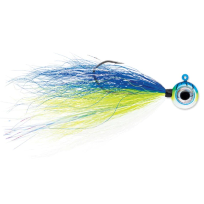 VMC MOON TAIL JIG|Shad|SHAD|Blue Fire UV|Black|Firetiger|Green Fire UV|Orange Fire UV|Pink Fire UV|Spot Tail Shiner|White|Purple Albino|3/8oz.|1/4OZ|1/4|3/8