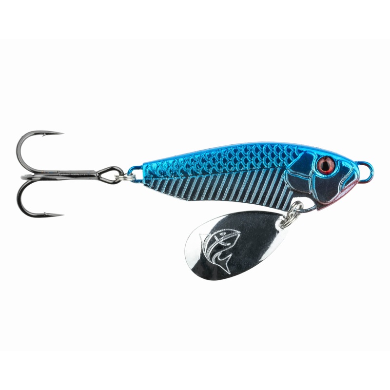 Freedom Flash XL|Silver Chrome|Gold Chrome|Silver Shad|Blue Shad|Chartreuse Shad|Purple Shad|Fire Tiger|Metallic Perch|Orange Gold|Green Glow|Pearl|Goby|3/4 oz|1 oz