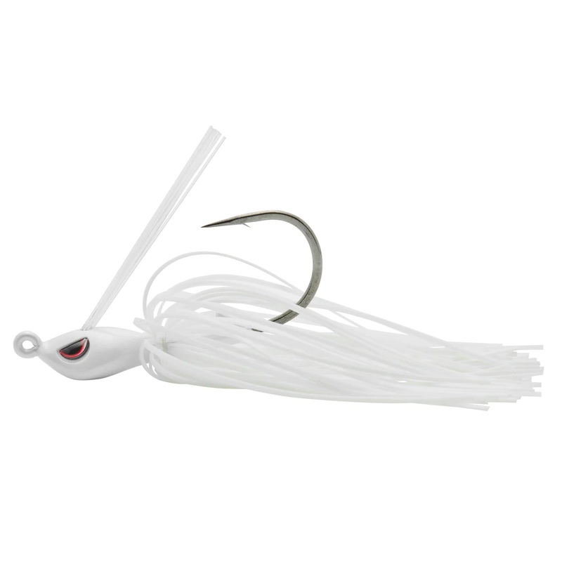 Spro CJ Swim Jig|Pearl White|Nasty Shad|Lavendar Shad|June Bug|Green Pumpkin|Chart Nasty|Bluegill|Black/Blue|3/8″|1/4″|1/2″