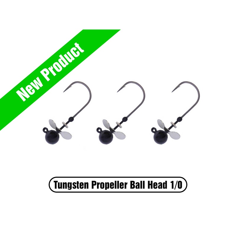X Zone Tungsten Propeller Ball Head Jig