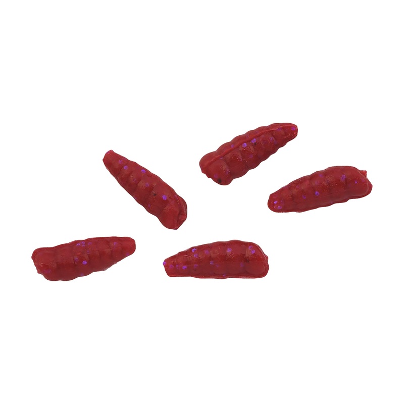 Berkley Gulp Waxies|0.5″|Bloody|Chartreuse|Natural|Natural White|Pink