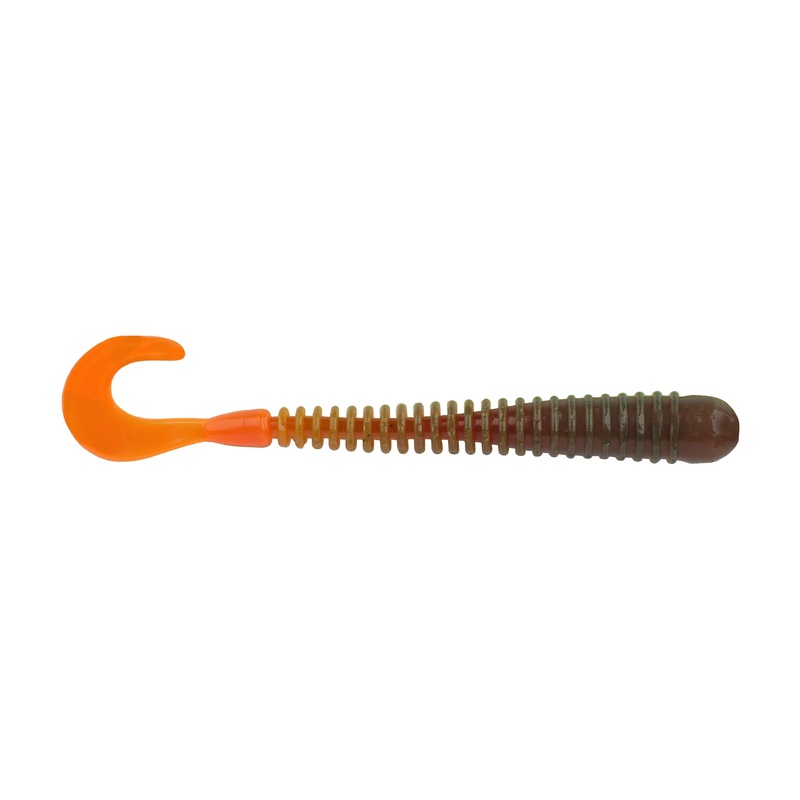 Berkley PowerBait Rib Worm|4″|Blown Motor|Citrus Blast|Citrus Punch|Electric Blue/White|Firecracker/Chartreuse|Gold Cracker/Chartreuse|Midnight Shine|Oyster Shell|Peanut Butter and Jelly|Purple/Chartreuse|Pink Shad|White Ice