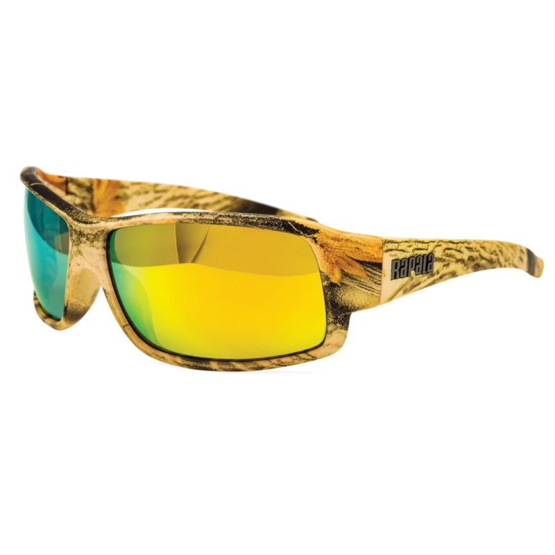 Rapala Prowler Polarized Glasses Camo/Amber/Orange Mirror
