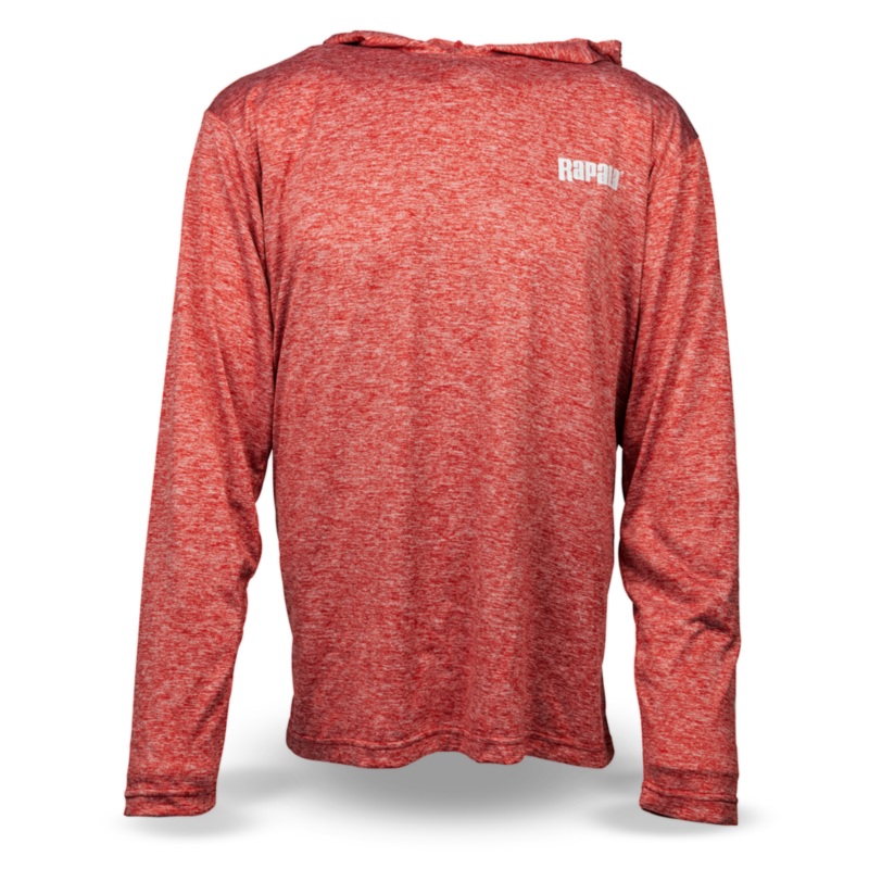 Rapala Rapala Hooded UV Shirt  Heather Red