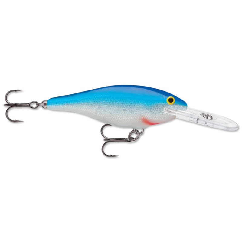 Rapala Shad Rap 3-1/2 (SR09)|3-1/2″ Dives 8′-15’|Blue (B)|Baby Bass (BB)|Bluegill (BG)|Crawdad (CW)|Dark Brown Crawdad (DCW)|Firetiger (FT)|Green Tiger UV (GTU)|Holographic Blue Shiner (HBSH)|Hot Steel (HS)|Helsinki Shad (HSD)|Holographic Shiner (HSH)|Ho