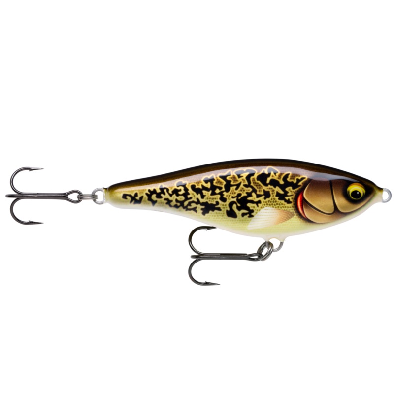 Rapala Twitchin’ Rap|5-1/2″ Dives 2′-4’|Artistic Burbot (ARB)|Classic Red & Black (CRB)|Halloween (HLW)|Hot Pike (HTPK)|Live Perch (PEL)|Scaled Baitfish (SCRB)|Scaled Roach (SCRR)