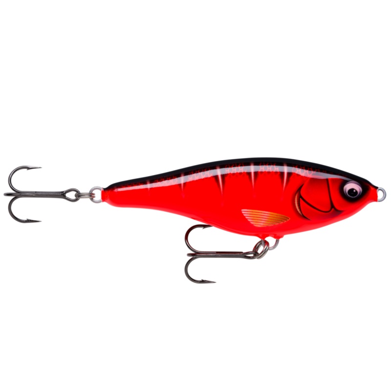 Rapala Twitchin’ Rap|5-1/2″ Dives 2′-4’|Artistic Burbot (ARB)|Classic Red & Black (CRB)|Halloween (HLW)|Hot Pike (HTPK)|Live Perch (PEL)|Scaled Baitfish (SCRB)|Scaled Roach (SCRR)