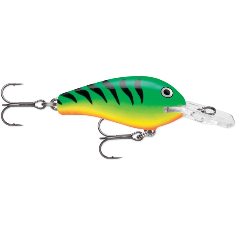 Rapala Fat Rap|2″|Crawdad (CW)|Firetiger (FT)|Perch (P)|Silver (S)