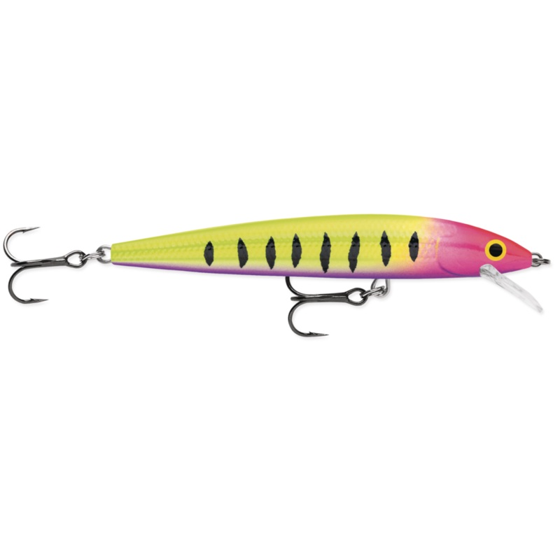 Rapala Husky Jerk|4″|4-3/4″|5-1/2″|Black Wonderbread (BWB)|Head Spin (HSP)|Juicy Lucy (JLC)|Moldy Fruit (MFT)|Voodoo Haze (VDH)