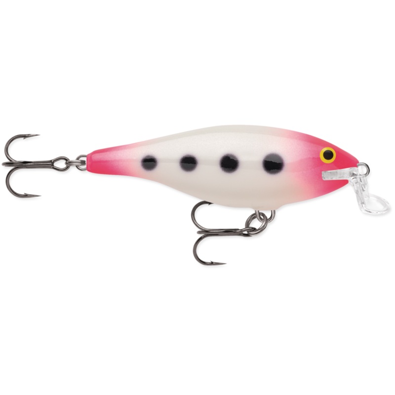 Rapala Shallow Shad Rap|2-3/4″|Black Wonderbread (BWB)|Fruit Punch (FPN)|Glow Pink Squirrel (GPSQ)|Voodoo Haze (VDH)