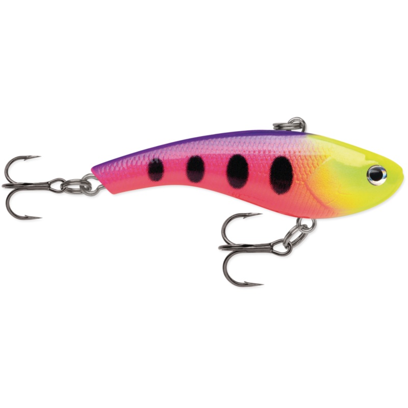 Rapala Slab Rap|1-1/2″|2″|2-1/2″|Fruit Punch (FPN)|Glow Pink Squirrel (GPSQ)|Glow Slimy Lime (GSLM)|Head Spin (HSP)
