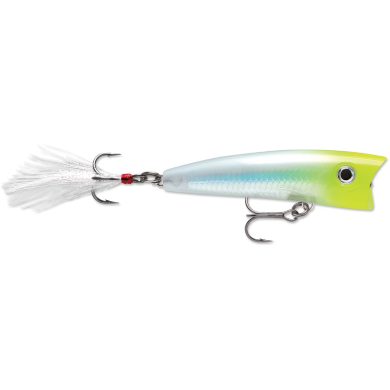 Rapala X-Rap Pop|2-3/4″|Chartreuse Ghost (CGH)|Clown (CLN)|Moss Back Shiner (MBS)|Pearl Grey Shiner (PGS)|Silver (S)|Yellow Perch (YP)