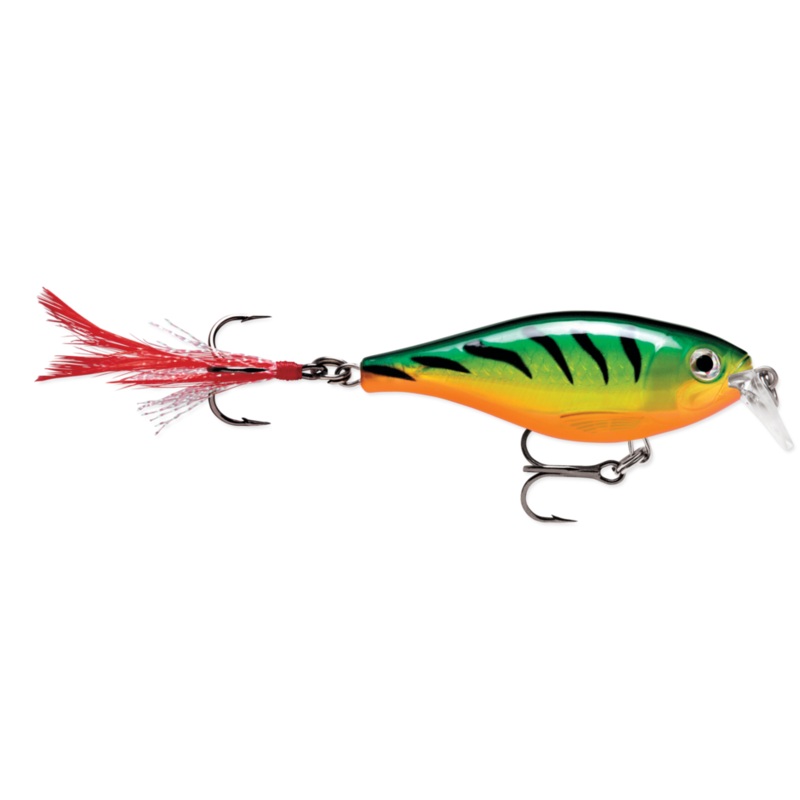 Rapala X-Rap Shad Shallow|2-1/2″|Firetiger (FT)|Yellow Perch (YP)