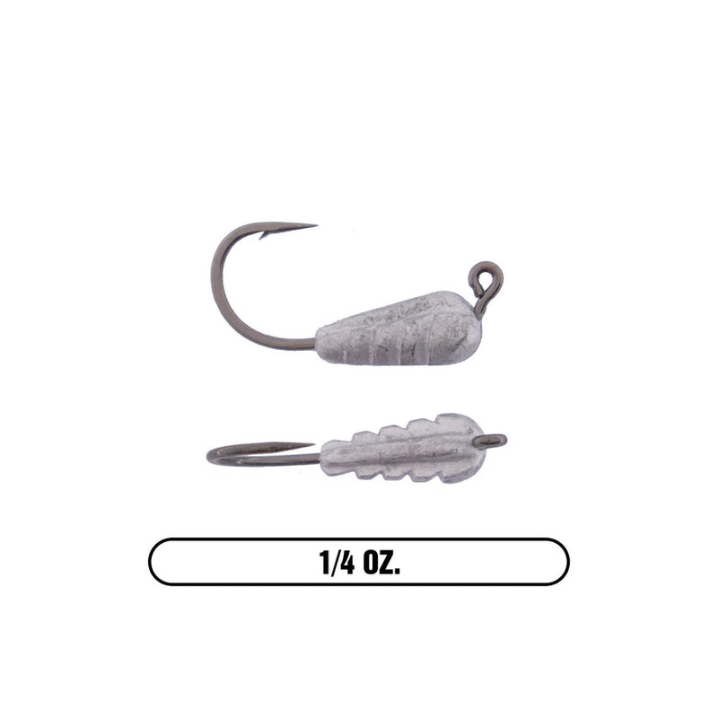 X Zone Stealth Finesse Tube Jig 1/4 oz (4 Pack)