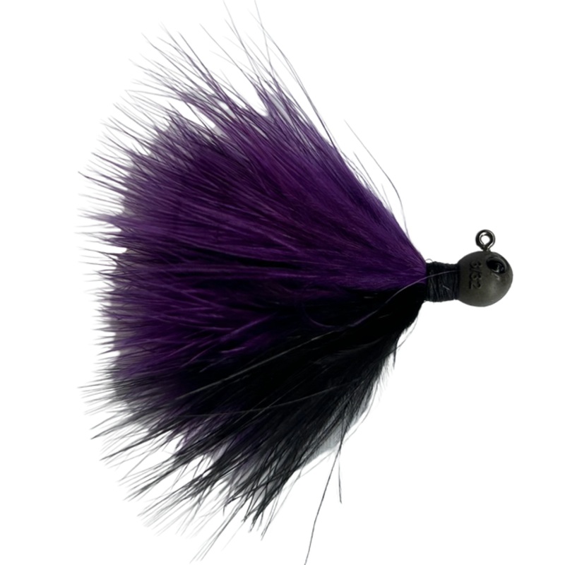 Beast Coast SuperFly Hairjig|1/16oz|3/32oz|1/8oz|3/16oz|Black|Clutch|Natural Olive Pumpkin