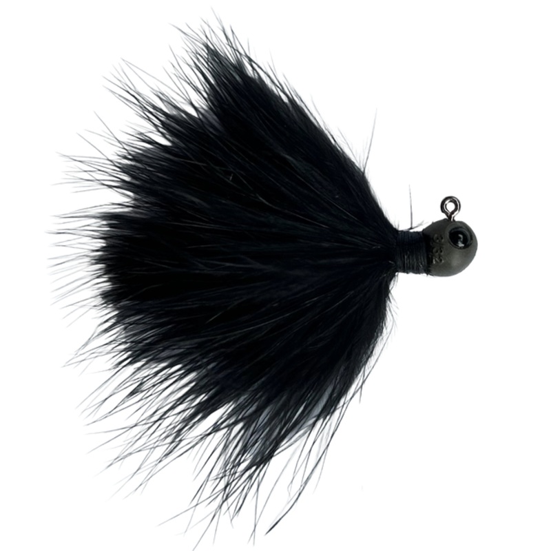Beast Coast SuperFly Hairjig|1/16oz|3/32oz|1/8oz|3/16oz|Black|Clutch|Natural Olive Pumpkin