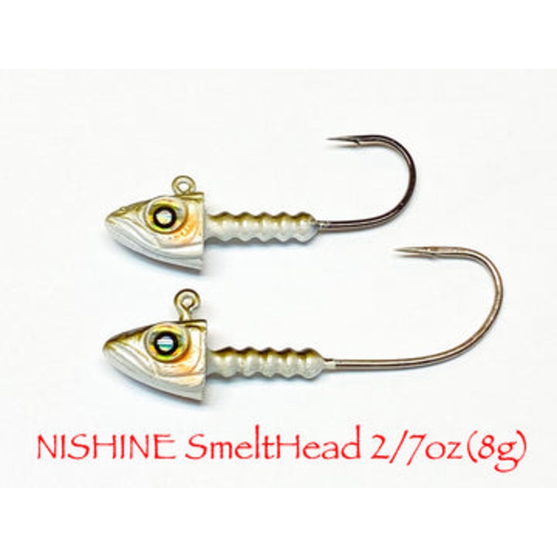 Nishine Smelthead Jig head 2/PK