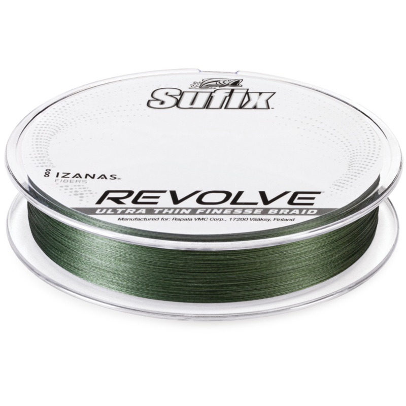 Sufix Revolve  Braid  200yd|Low-Vis Green|Neon Lime|6 lb|8 lb|10 lb|12 lb