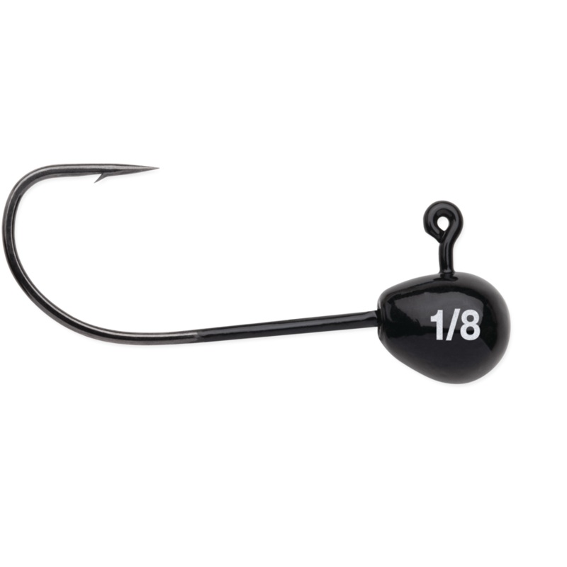VMC Finesse Tube Jig Black|1/8 oz|3/16 oz|1/4 oz|3/8 oz|1/2 oz