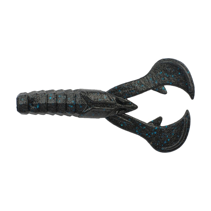 PowerBait  MaxScent Crud Craw|4″|Black Blue Fleck|Fire Craw|GOAT|Green Pumpkin|Green Pumpkin Blue Fleck|Green Pumpkin Pearl White|June Bug|Peanut Butter and Jelly|Pumpkin Green Fleck|Watermelon Red