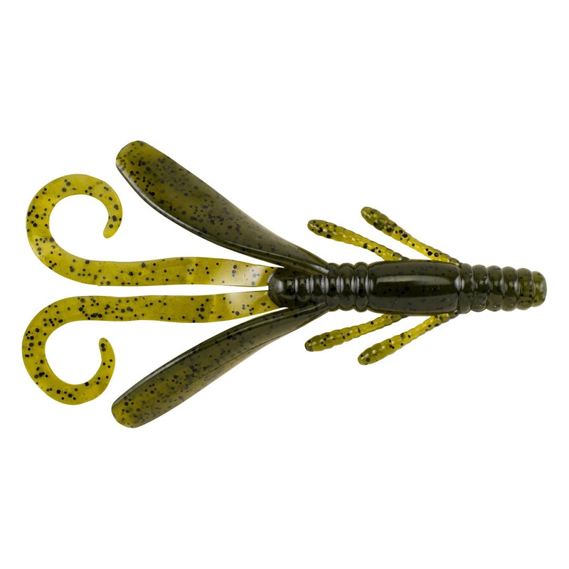 PowerBait Power Hawg|June Bug|Watermelon|4″