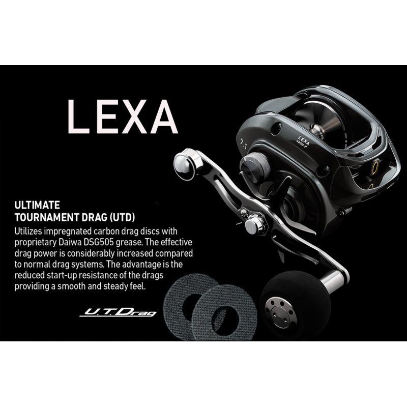 Daiwa Lexa 300 to 500H-P Casting Reel