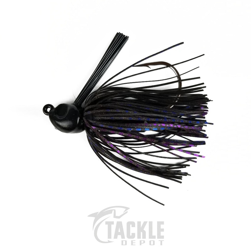 Punisher Assault Jigs|BLACK 150|BLACK|GREEN PEPPER RED FLAKE|BLACK/BLUE|PUMPKIN GREEN FOIL|BLACK/BLUE/PURPLE|GREEN PUMPKIN BLACK FLAKE|GREEN PUMPKIN GOLD FLAKE|BLACK/BLUE/PEARL|3/8oz|1/2oz|3/4oz|1oz|1/2|3/4|1OZ