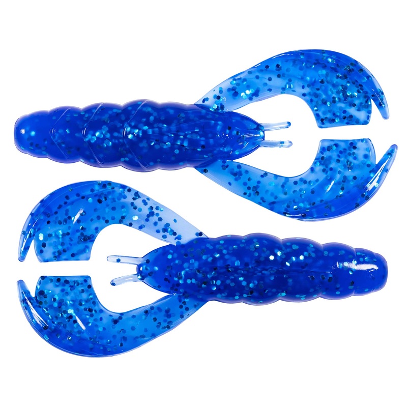 Z-Man Hella CrawZ|3.75″ (3-pack)|Black Blue|Blue Sapphire|California Craw|Bama Bug|Sprayed Grass|The Deal|Hot Craw|Fire Craw|Green Pumpkin|Pearl