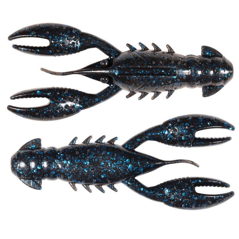 Z-Man Pro CrawZ|3.5″ (3-pack)|Black Blue Flake|California Craw|Okeechobee Craw|Bama Bug|Canada Craw|The Deal|Drew’s Craw|Hot Craw|Green Pumpkin|Green Pumpkin/Orange