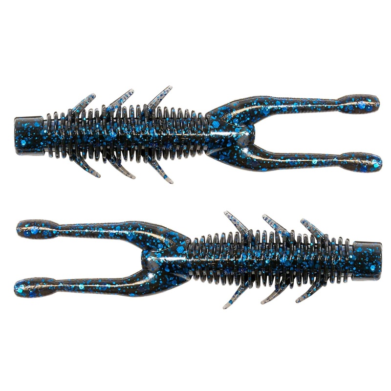 Z-Man TRD HogZ|3″ (6-pack)|Black/Blue|Dirt|PB&J|California Craw|Motor Oil|Canada Craw|The Deal|Molting Craw|Mudbug|Drews Craw|Yoga Pants|Green Pumpkin