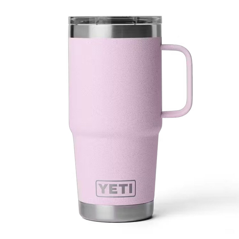 YETI Rambler 591 ml Travel Mug with Stronghold Lid Cherry Blossom