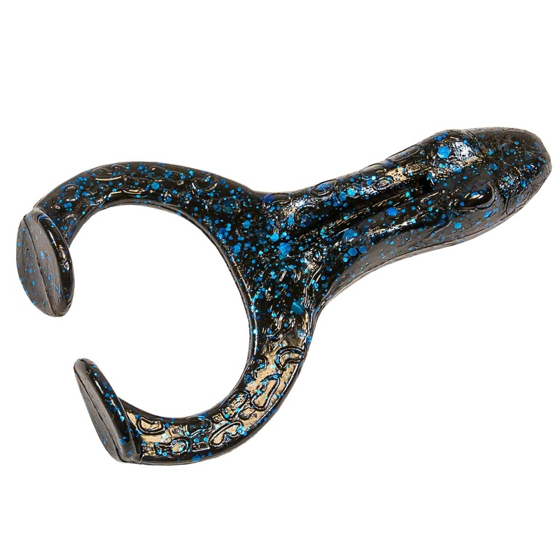 Z-Man Finesse FrogZ|2.75″ (4-pack)|Black/Blue|White|Watermelon/Chartreuse|Redbone|Mud Minnow|Green Pumpkin