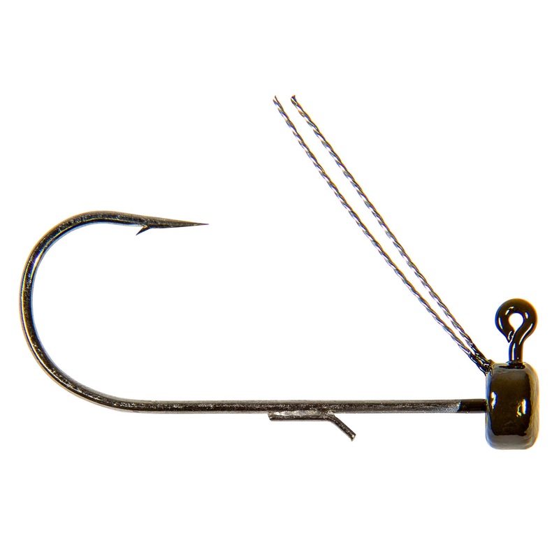 Mag ShroomZ Weedless|1/4 oz (3-pack)|1/8 oz (3-pack)|3/16 oz (3-pack)|3/8 oz (3-pack)|Green Pumpkin|Black