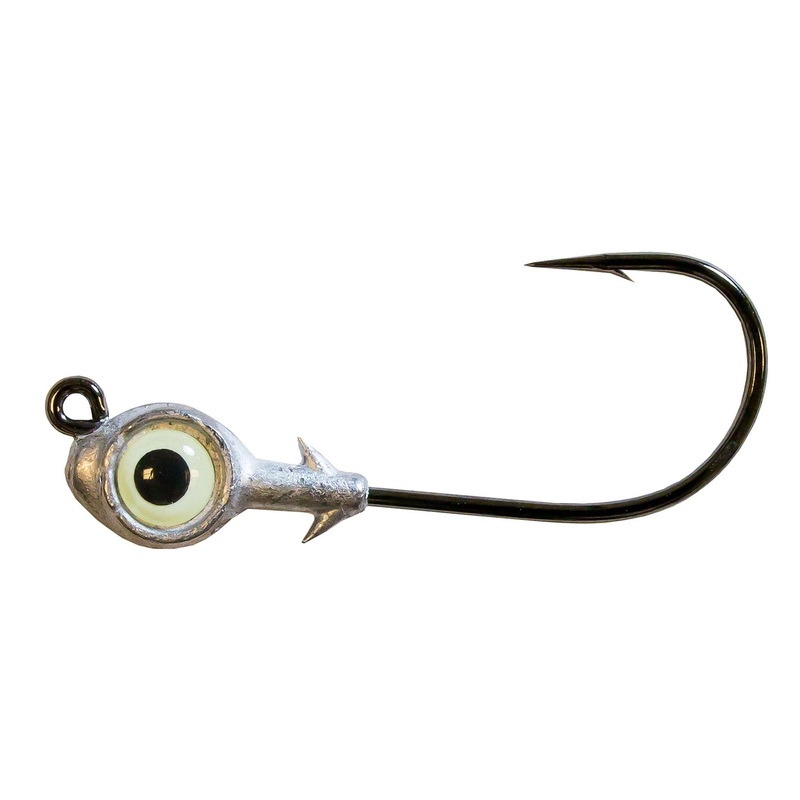 Redfish Eye Jigheads|1/2 oz (3-pack)|1/4 oz (3-pack)|1/8 oz (3-pack)|3/16 oz (3-pack)|3/8 oz (3-pack)|Red|Pearl|Glow|Gold|Chartreuse