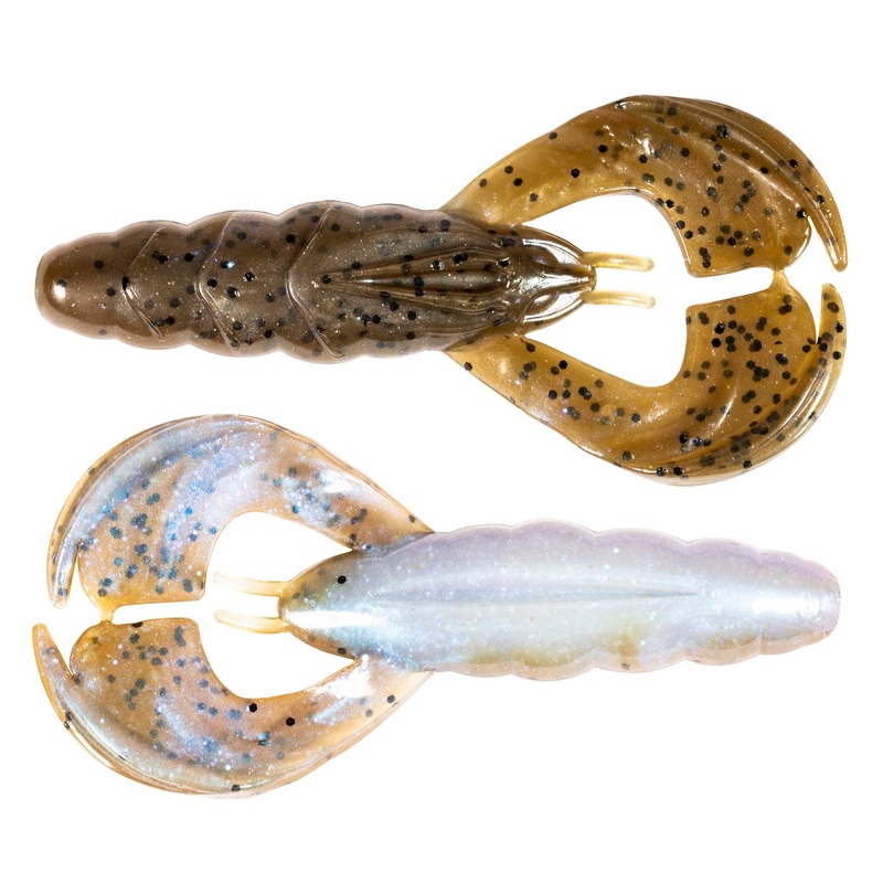 Hella CrawZ|3.75″ (3-pack)|Black Blue|California Craw|Bama Bug|The Deal|Hot Craw|Fire Craw|Green Pumpkin|Pearl