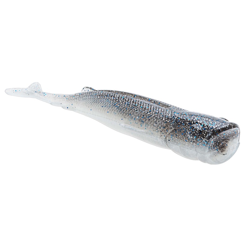 Pop ShadZ|4″ (3-pack)|5″ (3-pack)|Watermelon/Chartreuse|Bad Shad|Breaking Bream|Pearl|Redbone|Mud Minnow