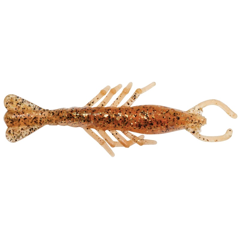 Scented ShrimpZ|3″ (5-pack)|4″ (5-pack)|Natural|Glow|New Penny|Holographic|Redbone|Houdini|Rootbeer Gold/Gold|Fried Chicken|Laguna Shrimp|Blue Claw|Electric Chicken|Shrimp Po’ Boy