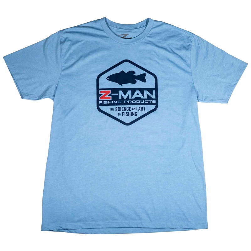 Bass Logo TeeZ|L|M|S|XL|XXL|XXXL|Light Blue Heather|Charcoal Heather