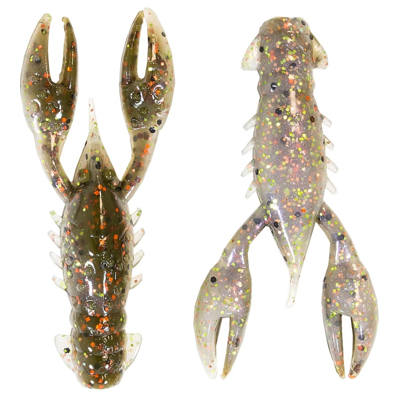 TRD CrawZ|2.5″ (6-pack)|Black/Blue|Watermelon Red|Greasy Prawn|California Craw|Motor Oil|Bloodworm|Canada Craw|The Deal|Molting Craw|Mudbug|Drew’s Craw|Bubble Gut|Hot Craw|Green Pumpkin|Green Pumpkin Orange|Fire Craw