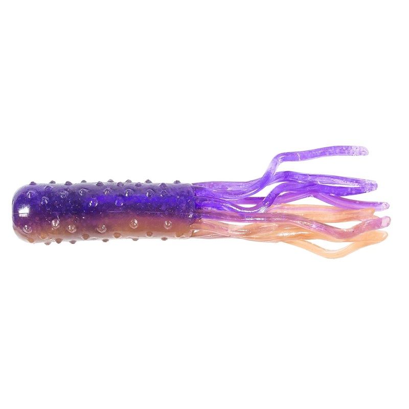 TRD TubeZ|2.75″ (6-pack)|Black/Blue|PB&J|California Craw|Canada Craw|The Deal|Molting Craw|Mudbug|Drews Craw|Green Pumpkin