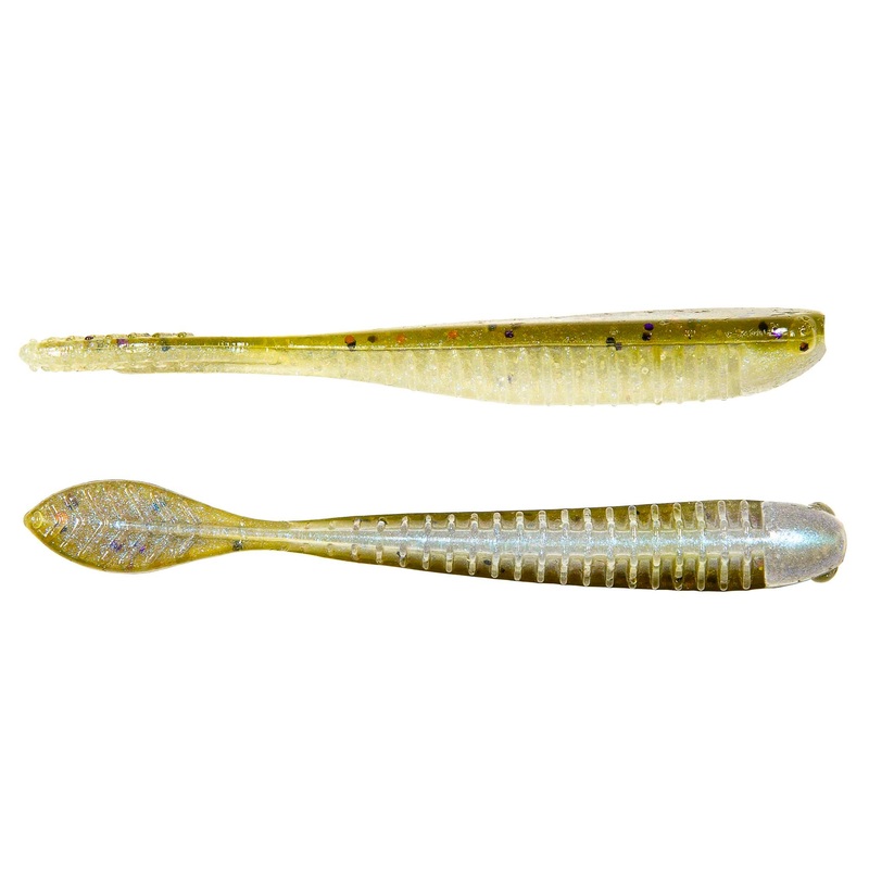Trick ShotZ|3.5″ (6-pack)|4.2″ (5-pack)|Black|Coppertreuse|Bad Shad|Green Pumpkin Goby|The Deal|Meat Dog|Twilight|White Lightning|Goby Bryant|Pro Yellow Perch|Gamechanger|Green Pumpkin|Shiner